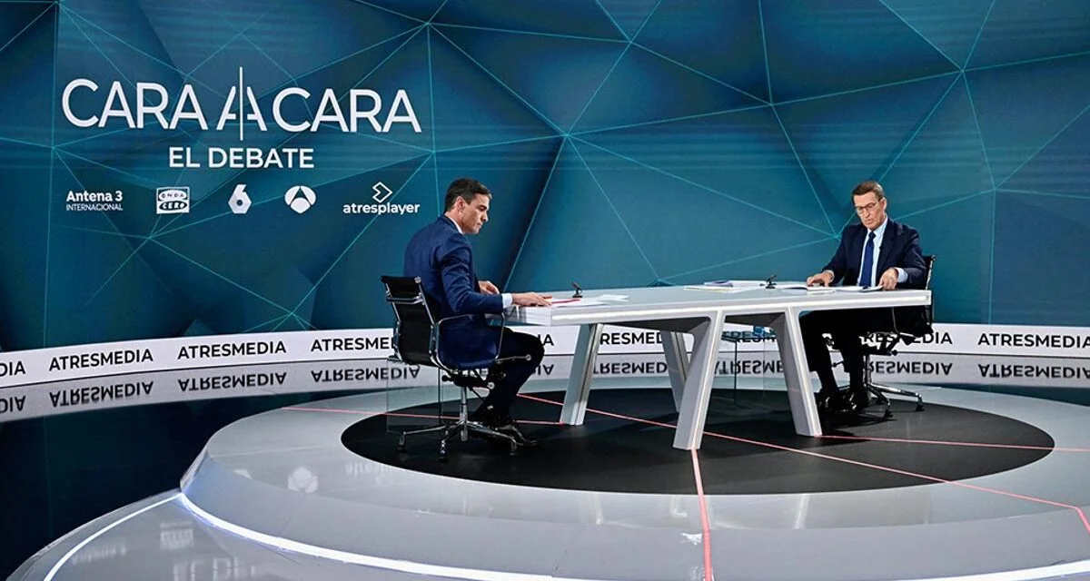 El debate electoral entre Sánchez y Feijóo y el fútbol